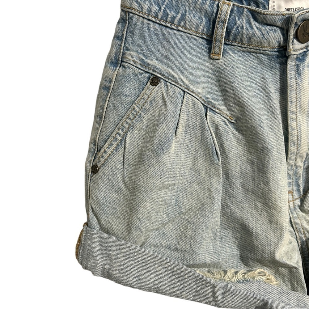 Oneteaspoon KANSAS HIGH-WAIST STREETWALKERS SHORTS - Picture 12 of 15